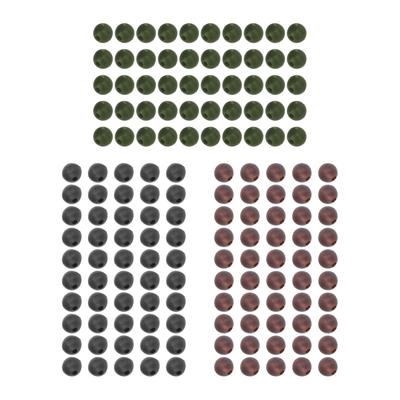 50 peças de Miçangas para Pesca de Carpa Diâmetro 6mm Miçangas Macias para Montagens de Pesca de Carpa Acessórios para Pesca de Carpa