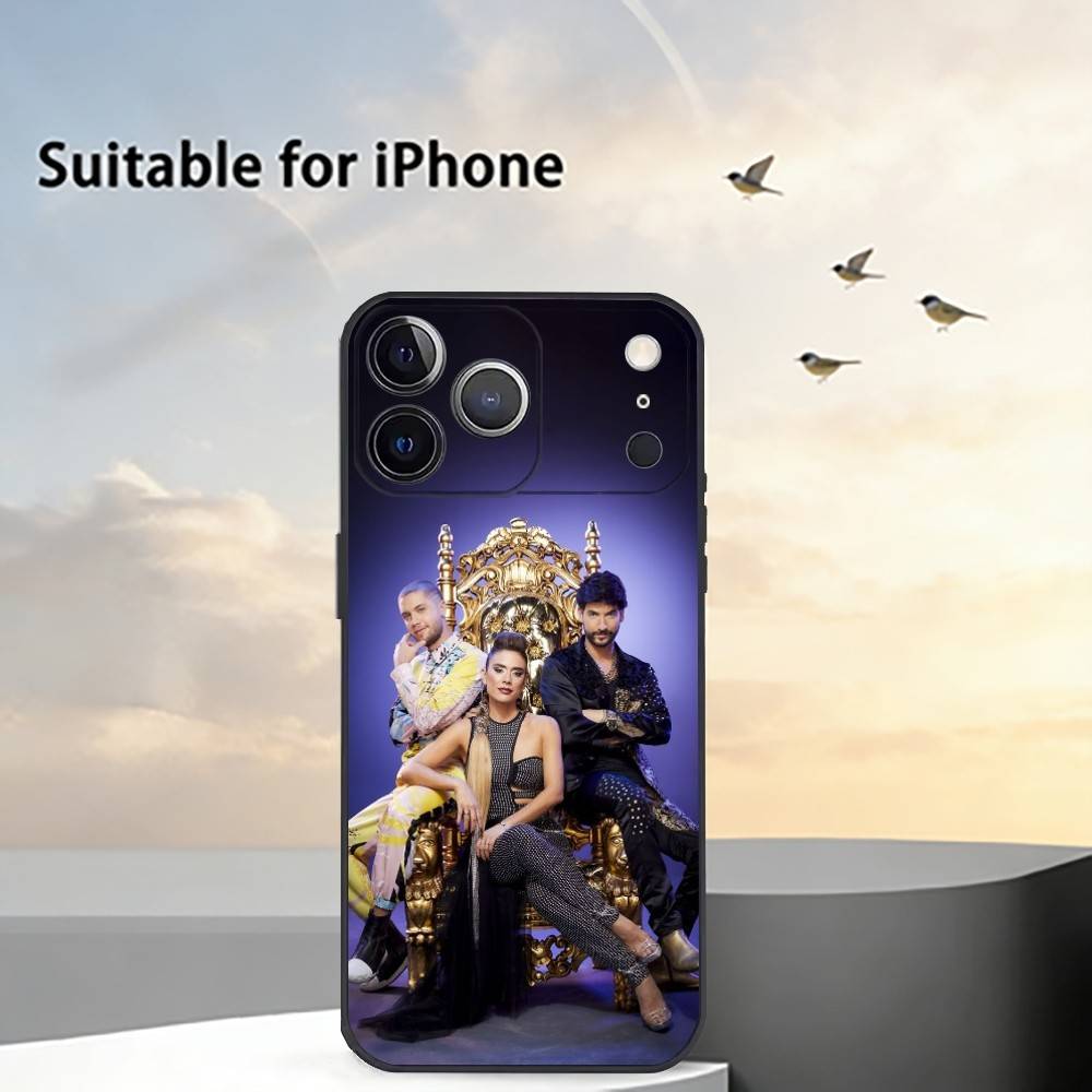 Queen of Flow La-Reina-Del-Flow Phone Case Silicone Soft For IPhone 17 16 15 14 13 12 11 X XR Plus Pro Max Plus