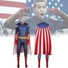 Blue Homelander Cosplay Costume For The Boys Featuring Comfortable Fabric Design