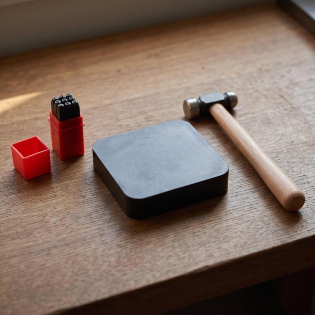 Rubber Bench Block Shock-Absorbing Heavy-Duty for Jewelers, Crafters