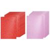 60Sheets Glitter Cardstock A4 Glitter Paper Card Stock Shiny Scrapbook 250gsm Sparkly Paper Large Shimmer for Scrapbook DIY Art