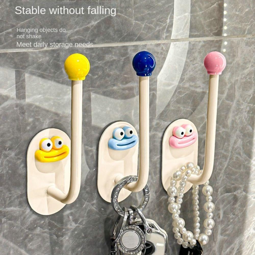 High Quality Reusable Suction Cup Hooks Traceless Wall Hook Shower Hooks Punch Free Rotating Suction Cup Hook Kitchen