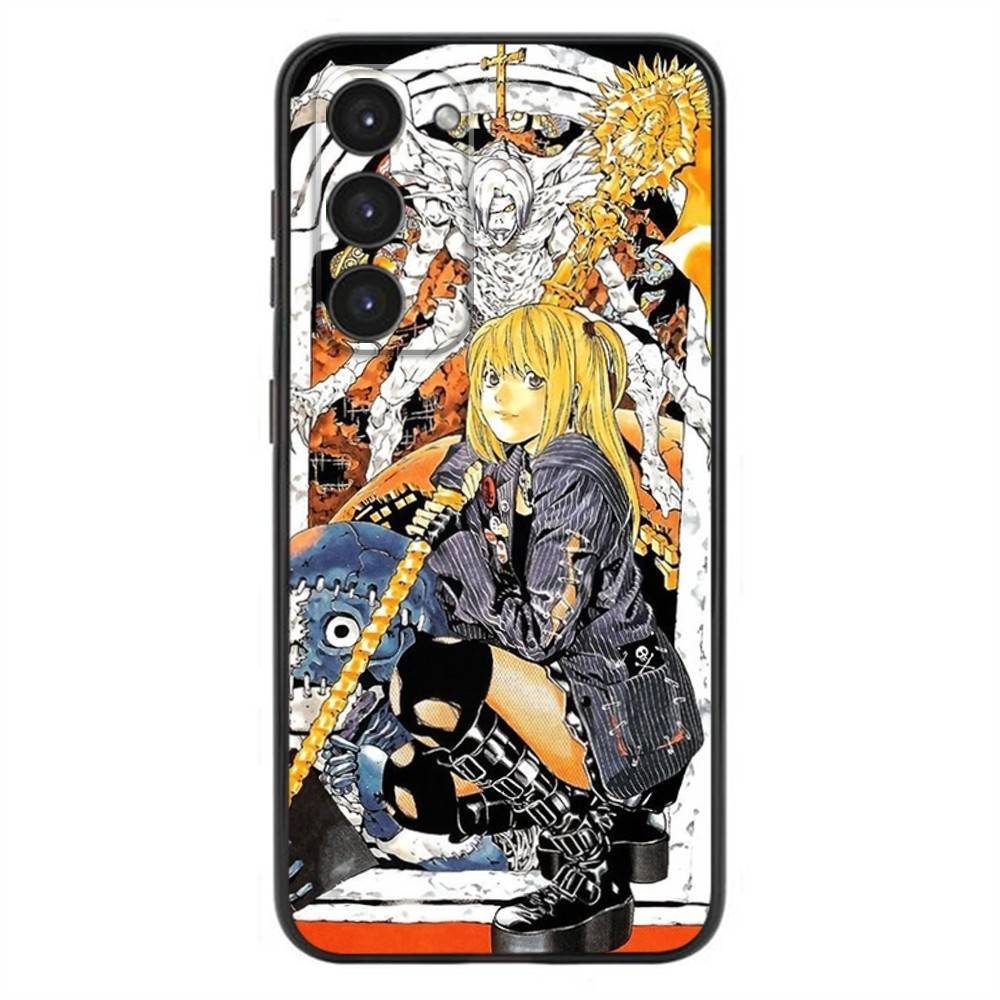 

Misa D-Death N-Note Phone Case For Samsung Galaxy A20,21s,22,31,32,52,53,72,73,80,91 Soft Silicone Black Cover Samsung a52 a52S