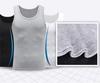 Men's Premium Cotton Sleeveless Racerback Tank Top for Summer Fitness