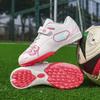 2025 New Children's Football Shoes Students Boys and Girls TF Broken Nails Velcro Women's Training Sneakers