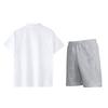 Li Ning Logo Print Breathable Pullover Short Sleeve Polo Shirt Straight Cut Quick Dry Shorts Casual Sports Set Men sportswear YPLU073-1+YKSU179-1