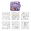 E7Ce Cartoon Water Coloring Book Reusable Kindergarten Kids Magical Painting Activity