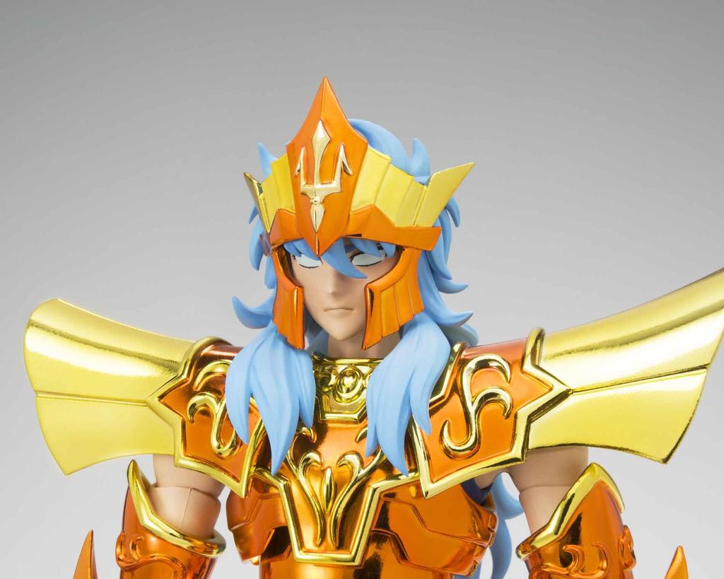 TAMASHII NATIONS Saint Seiya Cloth Myth EX Saint Poseidon Imperial Throne approximately ABS PVC Diecast Painted Movable Figure Seiya Set, 180mm, & &