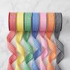 1/2cm Plaid Ribbon DIY Crafts Gift Wrapping Ribbon Variety Pack Gingham Ribbon  Hair Bows