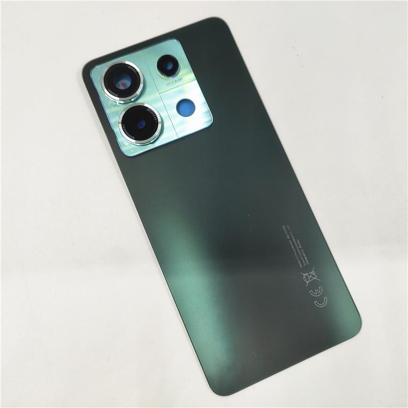 Cache Batterie Pour Xiaomi Redmi Note 13 Pro 5G 2312DRA50C Pièces de Rechange Boîtier Arrière en Verre