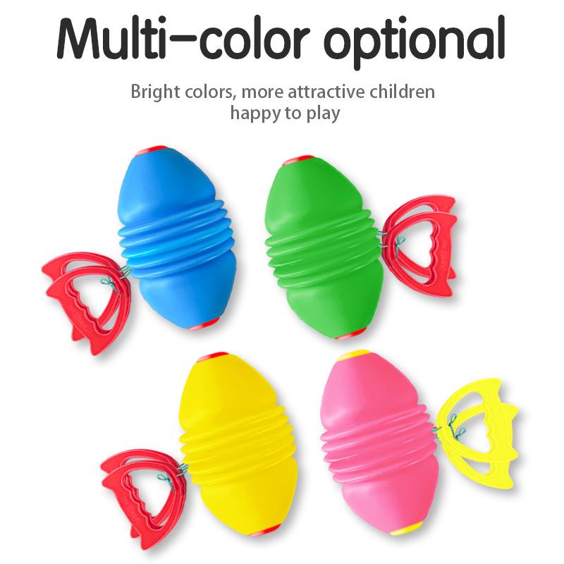 Large Size Children's Sensory Shuttle Pull Ball Toy for Parent-Child Interaction