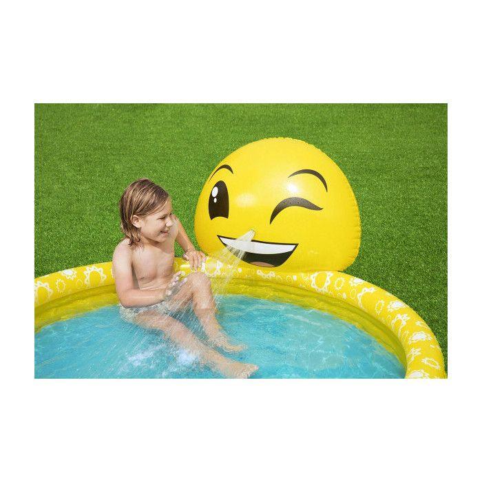 Bestway Inflatable Pool for Children Smile Jet 165x144x69 Cm +2 Years Garden 53081