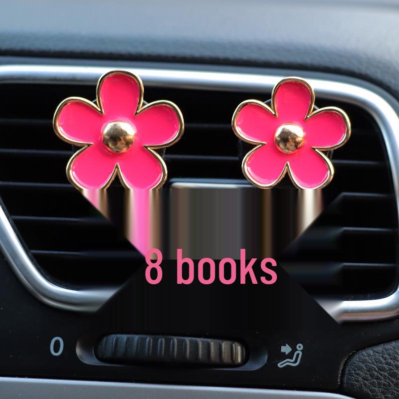 Small Daisy Car Air Freshener Clip for Air Conditioning Vents