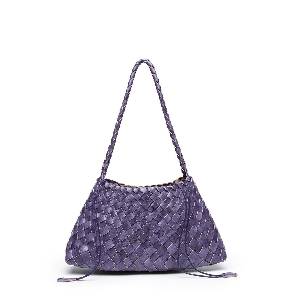 Luxusmode Damen Tasche Tragetasche Handgewebt Handtaschen Mode Retro Handtaschen Vielseitig Unterarm Schultertaschen