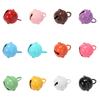 5pcs Candy Color Jingle Bells Metal Beads 18mm Metal Bell Ring Pendant  Bracelet