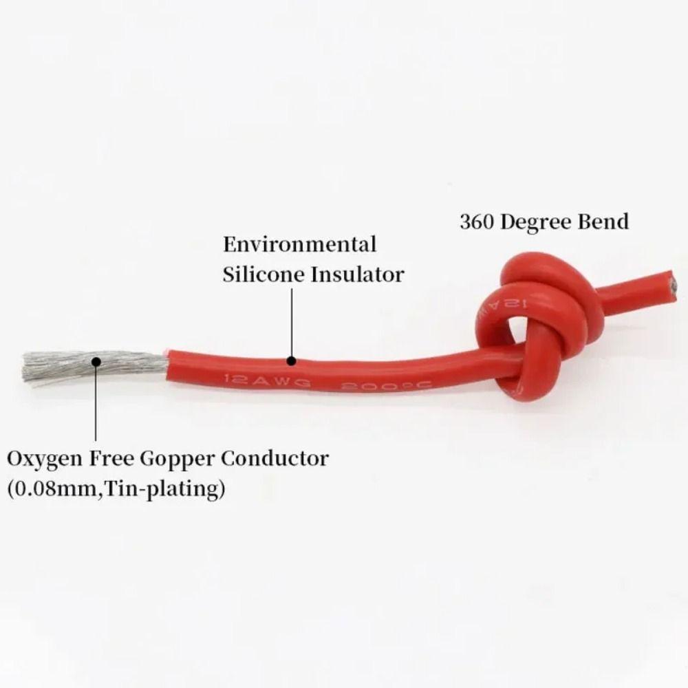 Tinned Copper AWG Electric Wire 6 Colors The Hook Up Assorted Wire Set  RC Planes