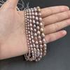 1 String AA Grade Purple Freshwater Rice Pearl Beads 3-8mm, 36cm Strand, Natural Pearl Beading Supplies, Loose Beads for DIY Handmade Jewelry Making