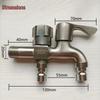 Du'ao Washing Machine Dual-Outlet Faucet