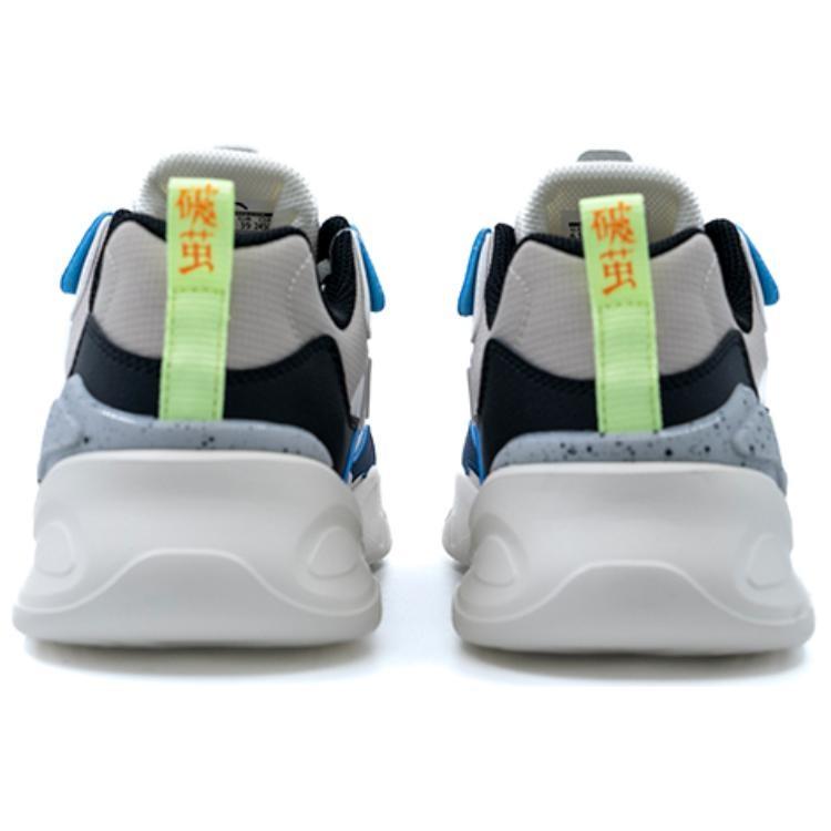 Anta Slip Resistant Abrasion Resistant Slip Resistant Abrasion Resistant Low top Casual Shoes Men's White Gray Blue 112518860R-2