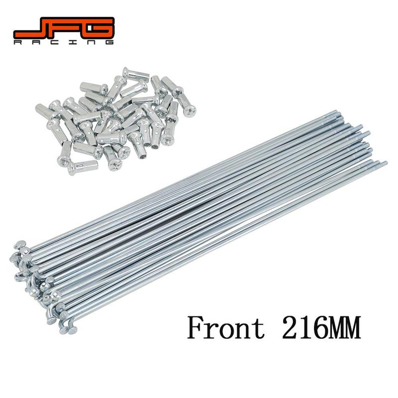 Motorcycle 19 inch 216mm Front 212mm Rear Wheel Spokes With Nipples For Surron Sur Ron Light Bee Lightbee X S Electric Dirt Bike