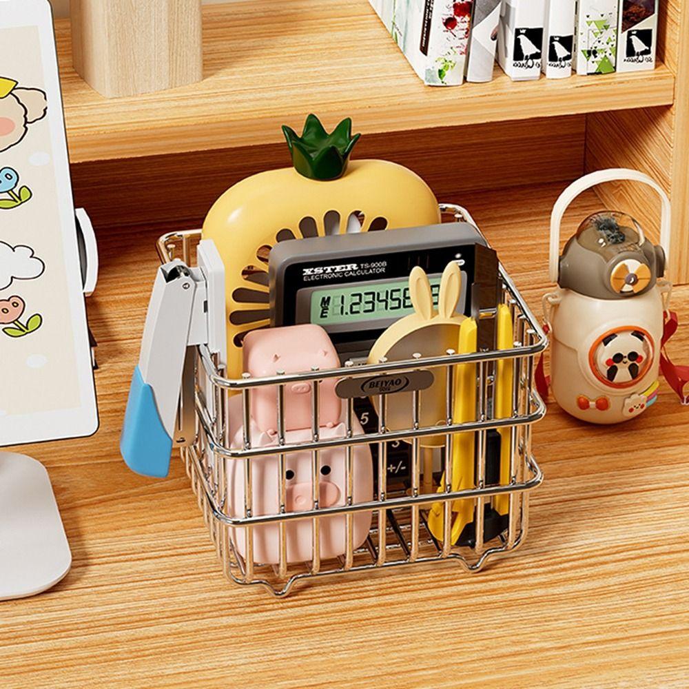 Waterproof 304 Stainless Steel Drainage Basket Large Capacity Metal Wire Basket Countertop