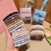 8Pcs Hair Bands High Elasticity Braided Design Hair Ties Soft Breakage Prevention Non-Metallic Hair Accessories