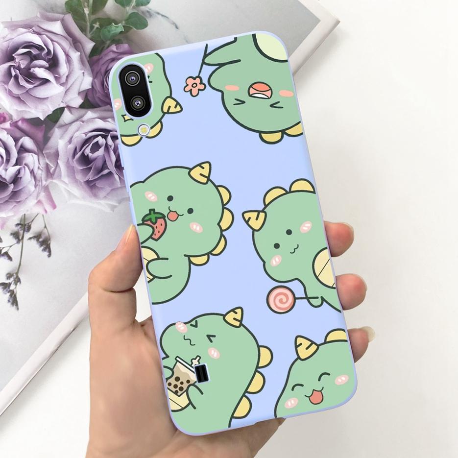 Para Samsung Galaxy M10 M20 M30 Capa Bonita Colorida Doce Capa De Silicone Macio Para Celular Para Samsung M105F M205F M305F Fundas Coque