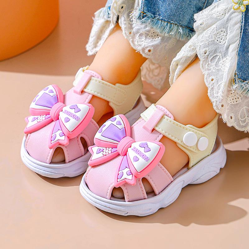 Sommer Sandalen für Kleinkinder mit weicher Sohle: Baby Prinzessin Schuhe für Mädchen