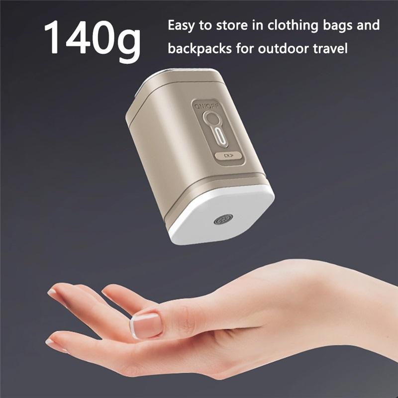 TARKA 1pcs Mattress Air Pump Air Compressor 2 in 1,  Lightweight Inflating Pump with Camplight, Hiking Travel Must Have Supplies
