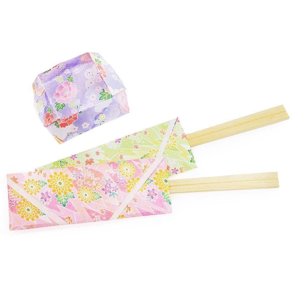 Ehime Shiko Washi Kayuzen Chiyogami 15cm carré 200 feuilles HY-12015