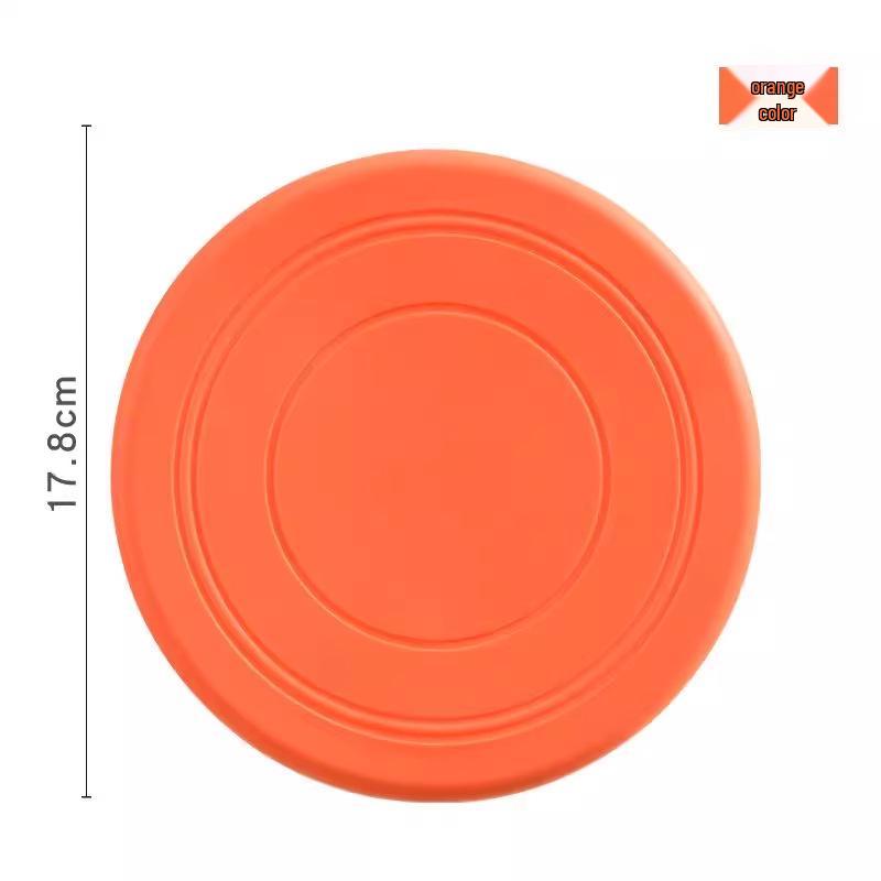 Floating Frisbee Toy for Border Collie, Corgi, Medium & Large Breeds - Durable Interactive Training & Retrieval Toy