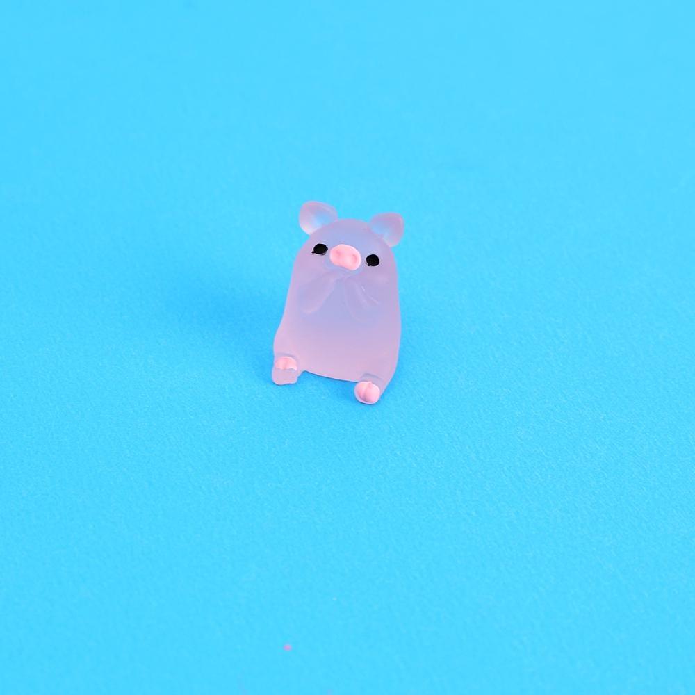 6 Stück niedliche Cartoon-Schwein-Auto-Ornamente, Auto-Innendekoration, Dekorationszubehör