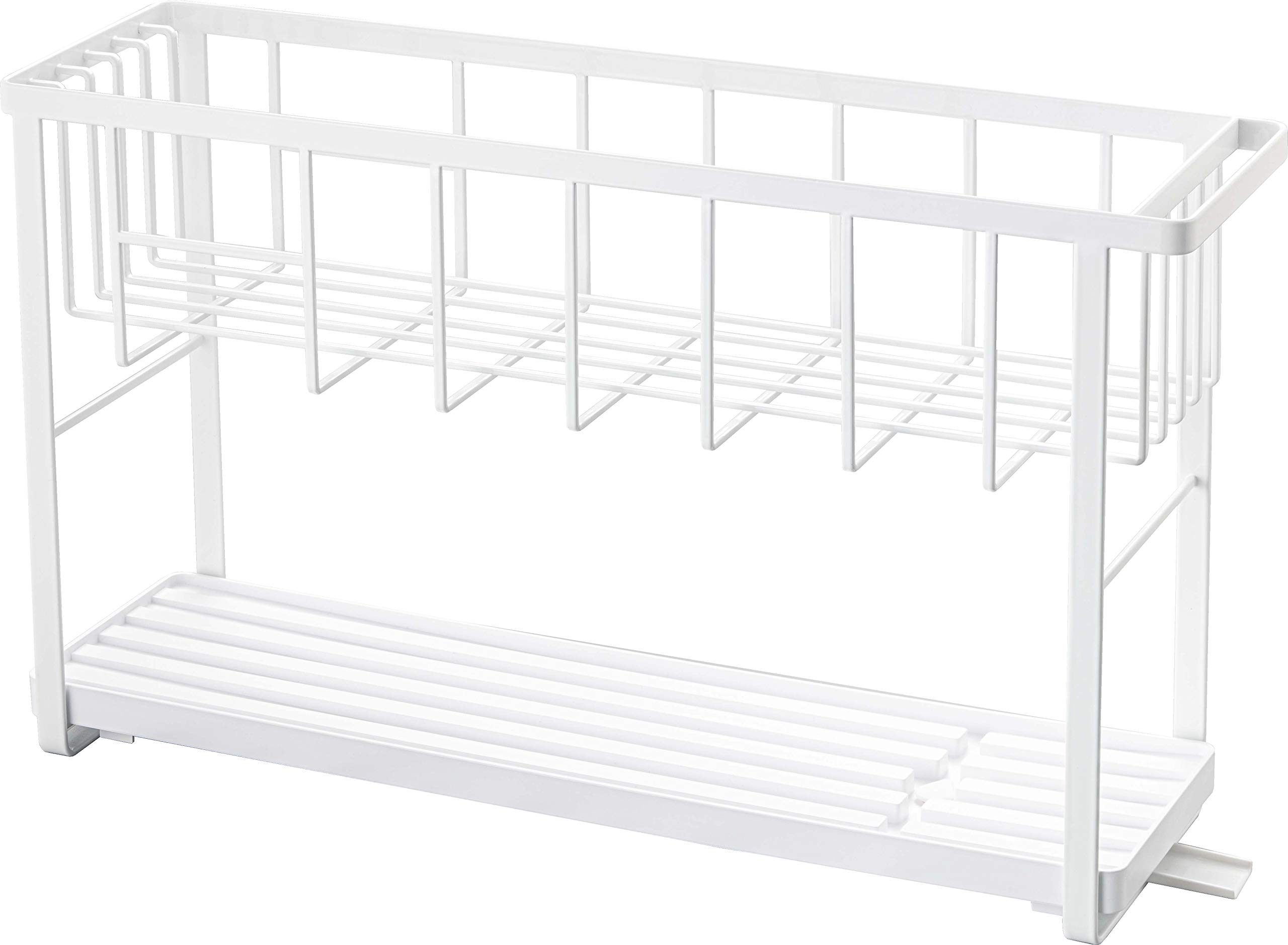 

Yamazaki Slim Wire 2 x D16 x Tower Slim Подходит для любой 5070 Трехсторонний сушилка, Корзина, Ярусы, Белый, Прибл. Ш57,5 В33,5см, Дизайн, Дизайн, Место, белый