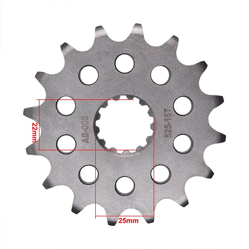 525 15T 16T 17T Front Sprocket Gear Staring Wheel Cam For Suzuki Road DL650 V Strom DL650A V-Strom X VStrom ABS 2004- DL 650