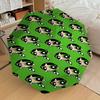 1PC Warner Powerpuff Girls Automatic Open/Close Umbrella with Windproof, 25-Rib Sturdy Canopy, Durable Ribs1242A