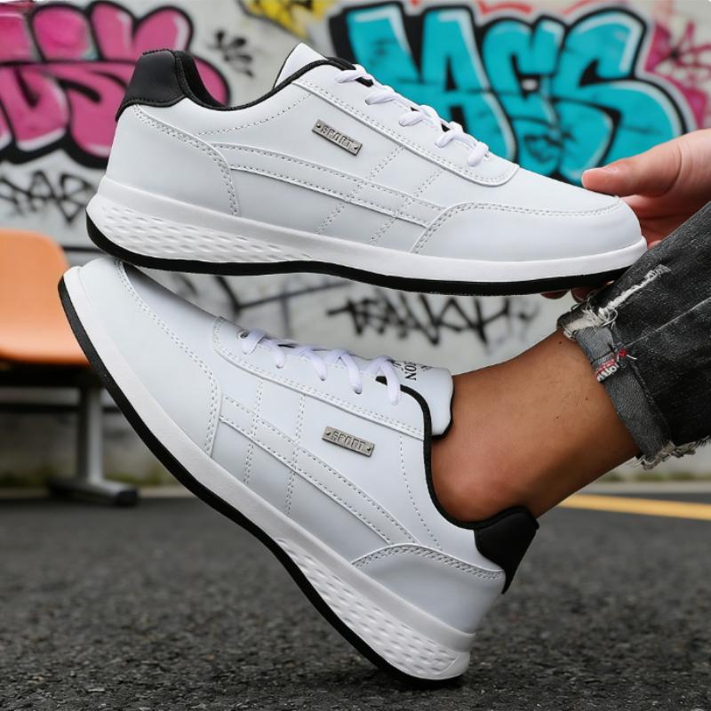 Shoes For Lace Up Footwear Vulcanized Men Casual Sneaker Fashionable Lightweight Anti Slip Comfortable Man Shoe Tennis Masculino