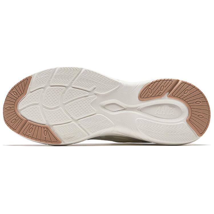 New Anta Pulse Slip Resistant, Abrasion Resistant, Breathable Low Top Casual Shoes Men's White Gray 112528856-6