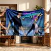 Rujinu (14) Personalized Name Blanket Soft Cozy Gift for Sofa Bed Couch Home Decoration