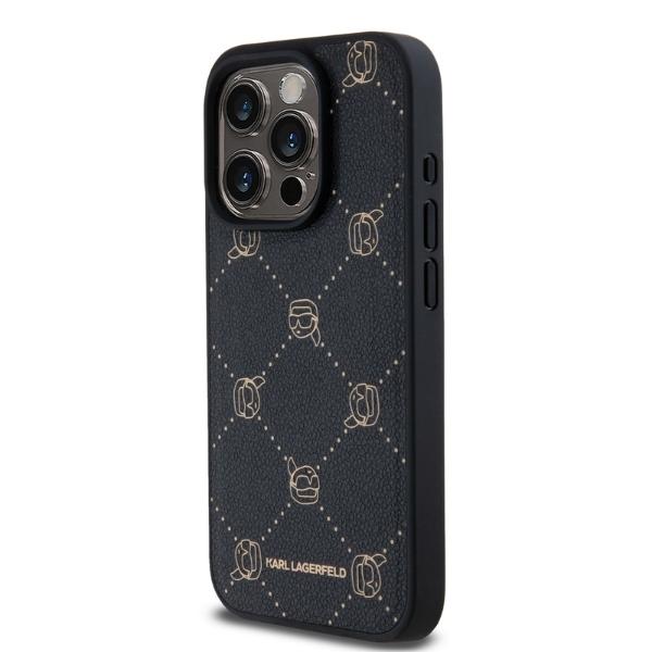 Karl Lagerfeld Klhmp15Lpgkhphk Iphone 15Pro 6.1 Czarny/Black Magsafe Karl Head