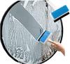Mirror Wiper Scraper Dual Purpose Glass Cleaning Brush Household Bathroom Tile Can Be Hung with Handle Window Cleaning Brush