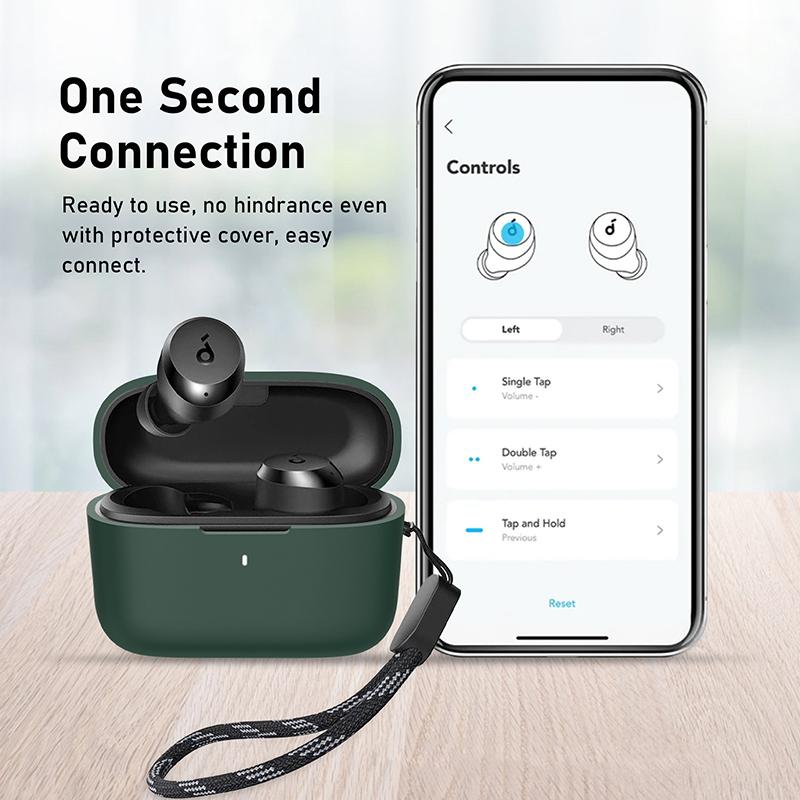 Waterproof, Dustproof And Drop-Proof, Simple And Fashionable Headphone Protective Case For Soundcore A20I, Unisex