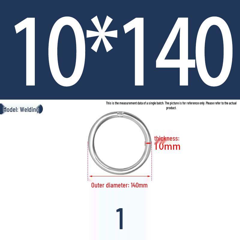 304 Stainless Steel Seamless O-Ring for Lifting and Hammock Yoga Connection