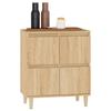 Vidaxl Chest of Drawers, Sonoma Oak, 60X35X70 Cm, Wood-Based Material