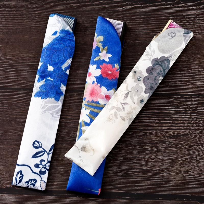 Summer Japanese-Style Cherry Blossom Hanfu Dance Chinese Style Folding Fan