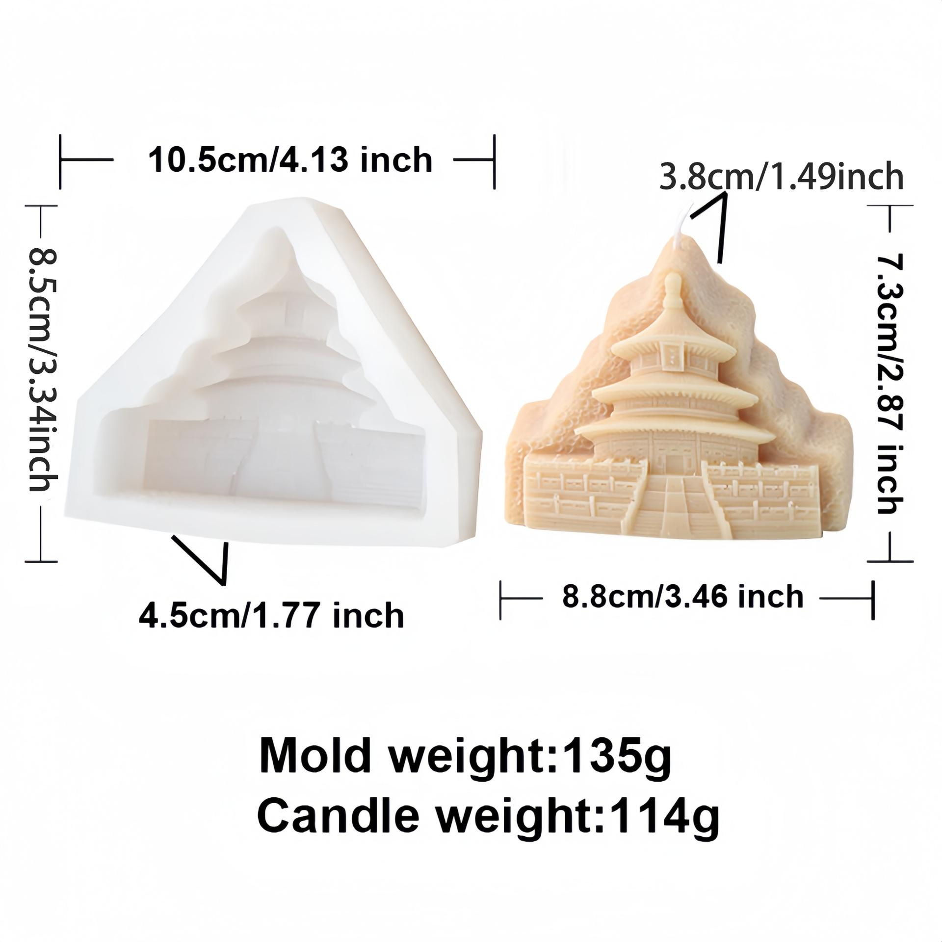 

Relief Statue of Liberty Candle Silicone Mold DIY Palace Museum Architecture Cement Gypsum Mold Animal Camel Soap Making Tool