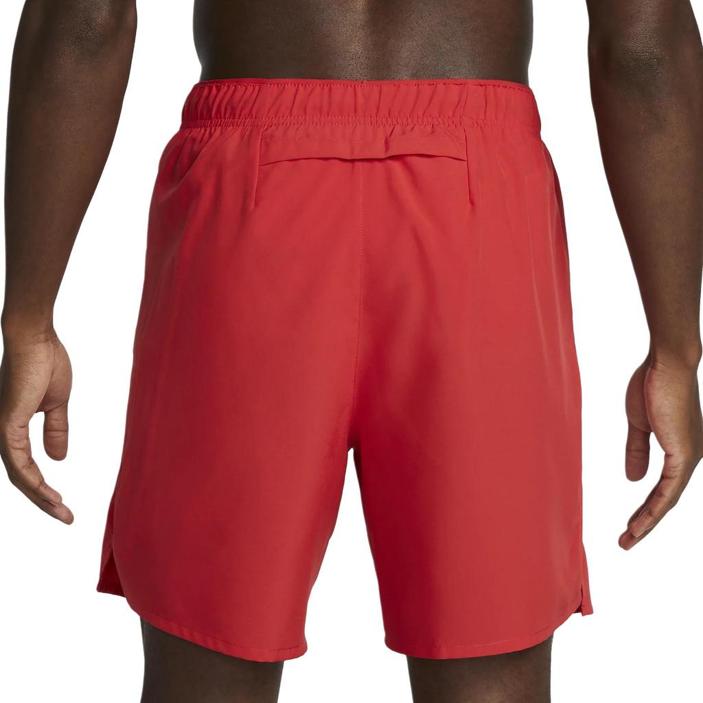 Nike Challenger Loose Fit Drawstring Mid Rise Moisture Wicking Sports Shorts Men Shorts University-Red DV9359-657
