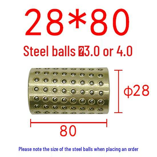 Golden Copper Ball Bearing Cage Mold Guide Bush Holder