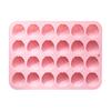 24Cavity Brains Shaped Silicone Molds Fondants Molds Pastries Bakings Decorating Tool Soap Molds Cake DIY Supplies