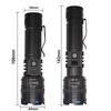 Powerful Spotlight Long Range LED Flashlight Type-C Charging Output Zoom Aluminum Alloy LED Torch For Camping hunting Lamp