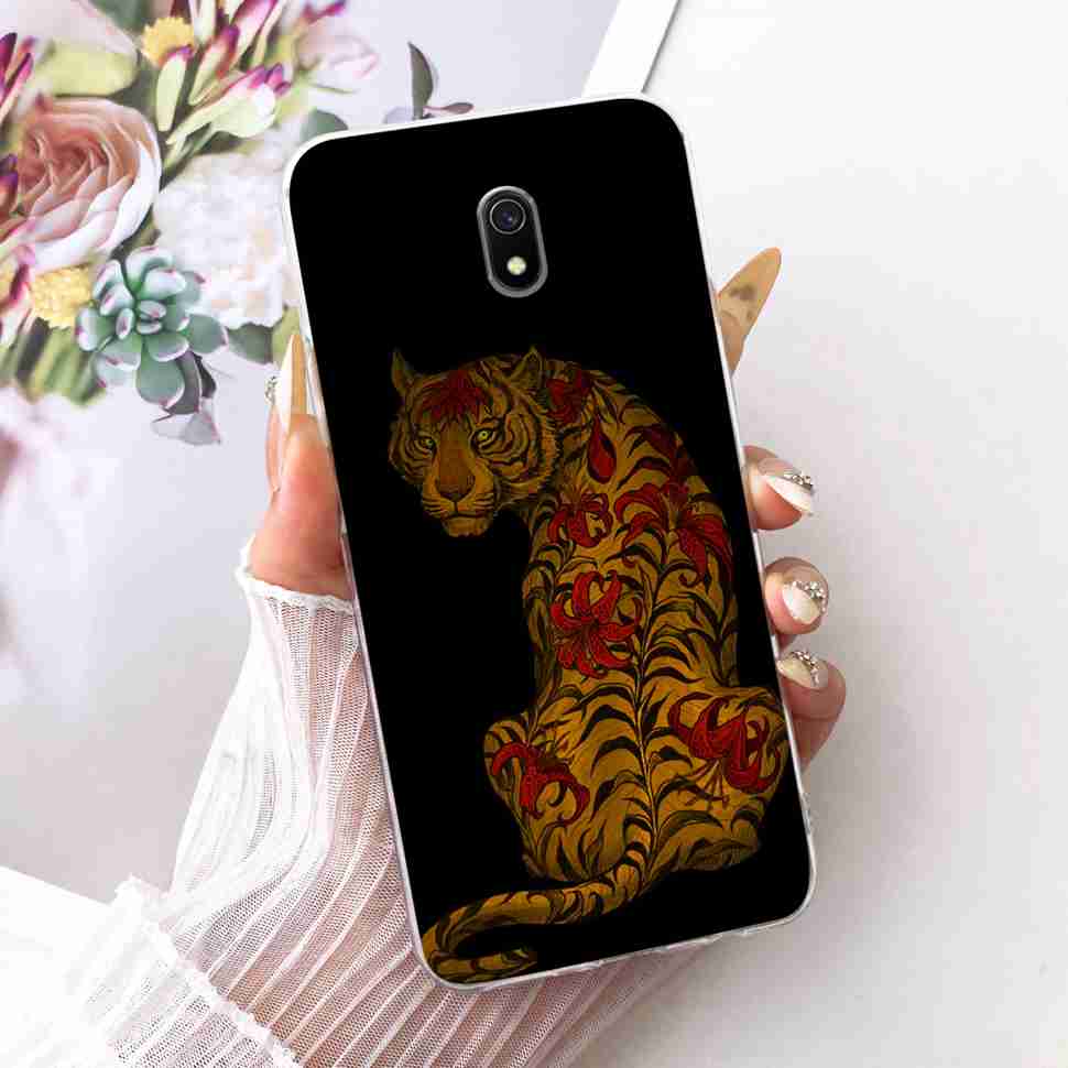 For Xiaomi Redmi 8A Casing 6.22" Cute Cat Painted Cover Soft Silicone Phone Case For Xiaomi Redmi8A Redmi 8A Back Cover Capa